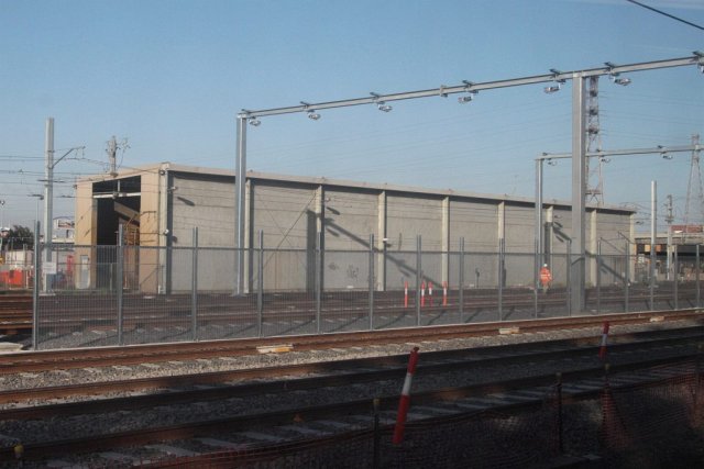 Suburban train wash being retained at Melbourne Yard