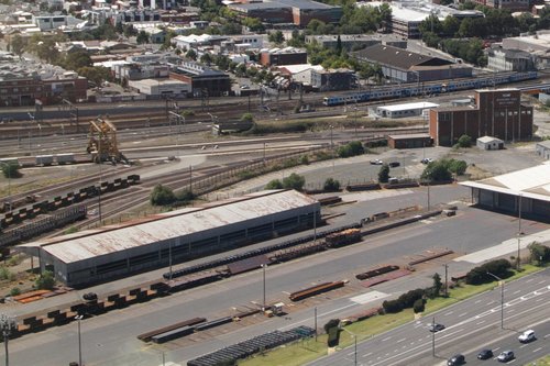 South end of the Melbourne Steel Terminal