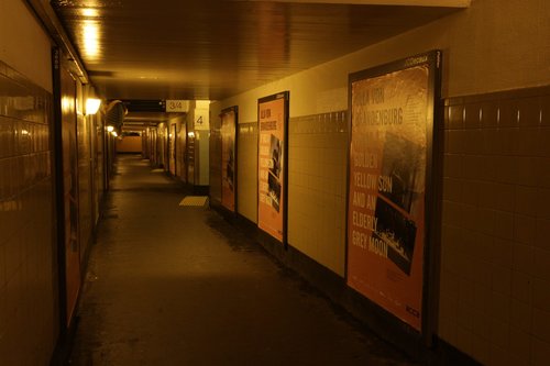 Down in the centre subway at Richmond