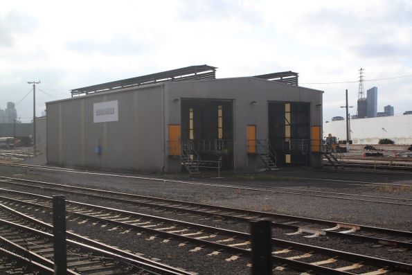 Biowash shed outside the back of South Dynon