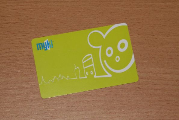 Someone at Myki taking the Mickey Mouse