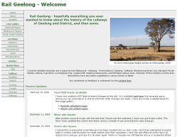 Rail Geelong